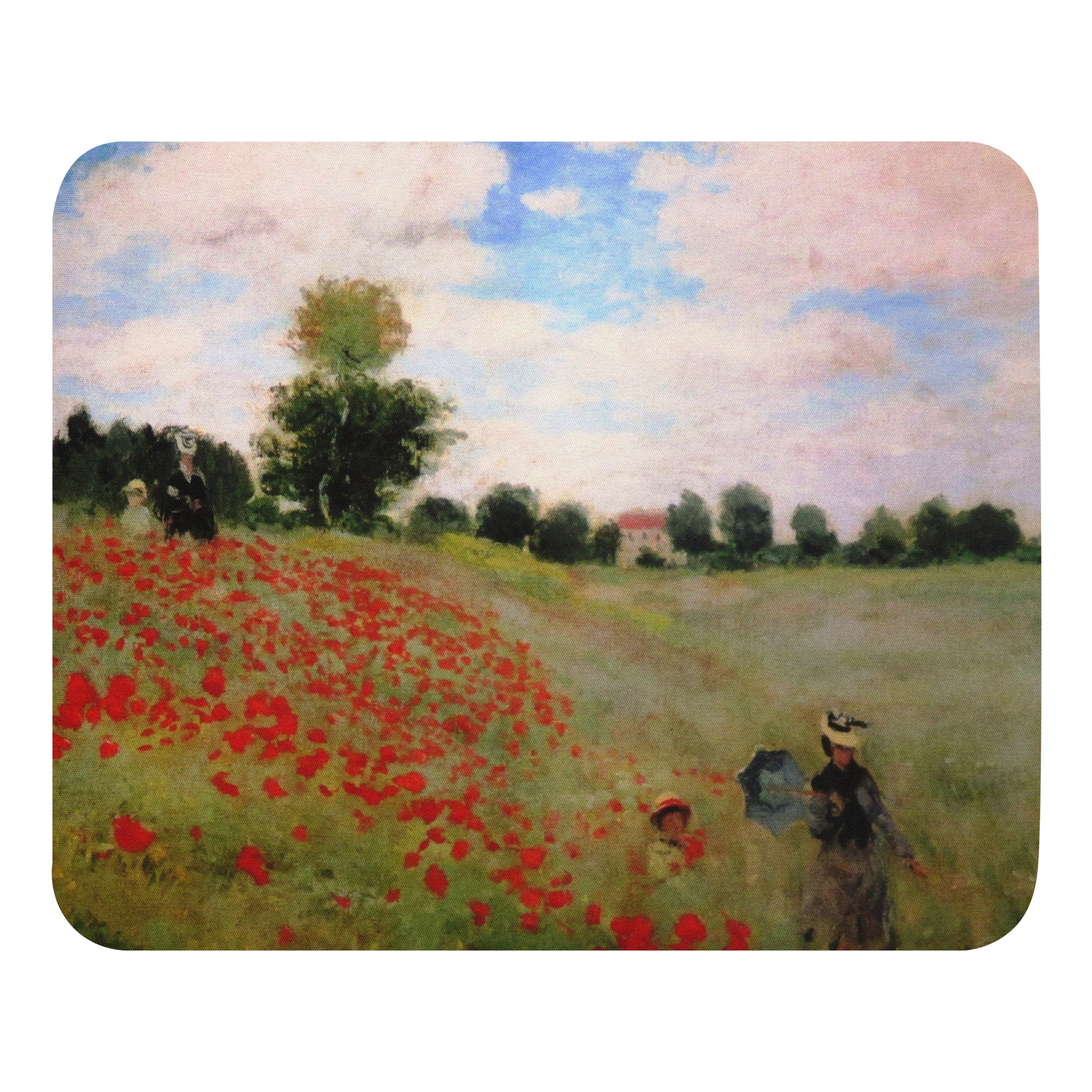Claude Monet Mouse Pad Art Desk Accessory for Computer - Artistic Office Essentials - Rosetta Creative Boutique